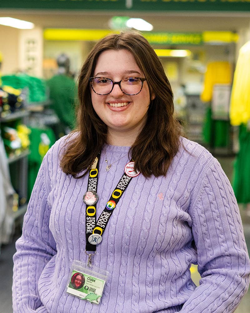 Claire C. - Duck Store Team Member Graduate
