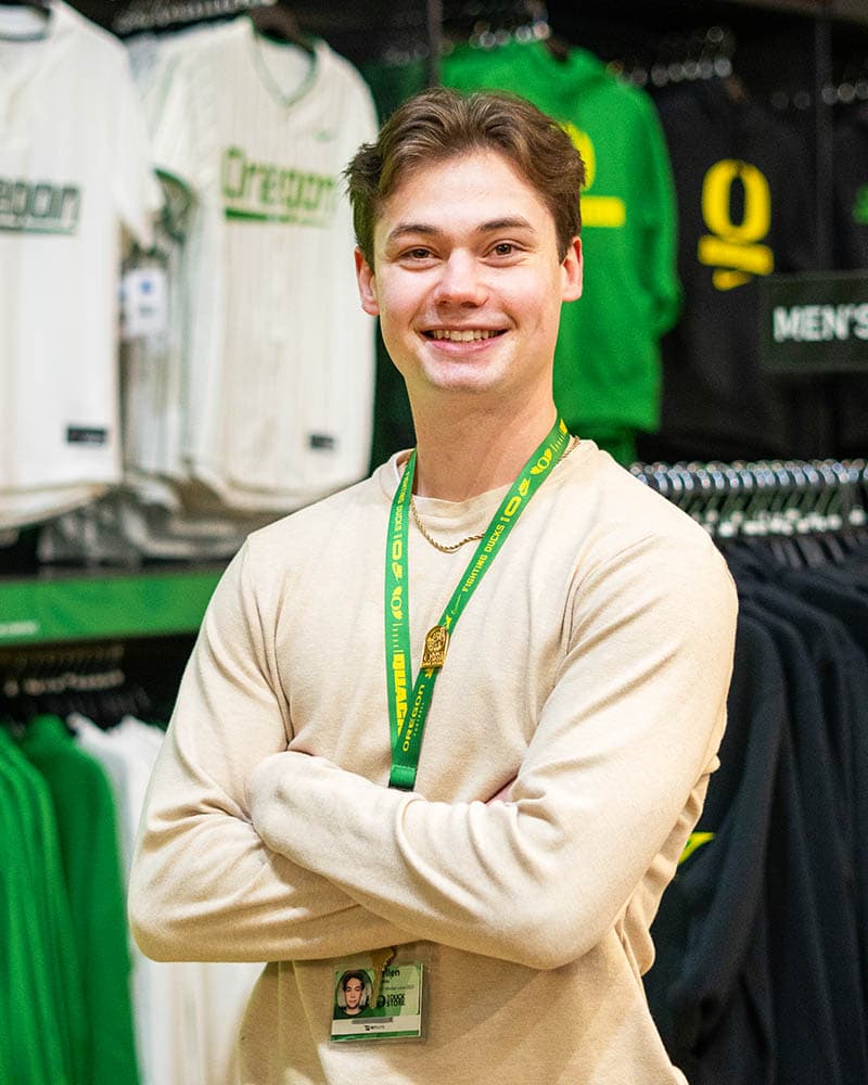 Kellen F. - Duck Store Team Member Graduate