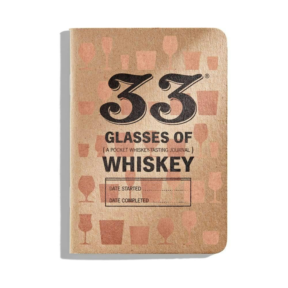 33 Books Journal Glasses of Whiskey